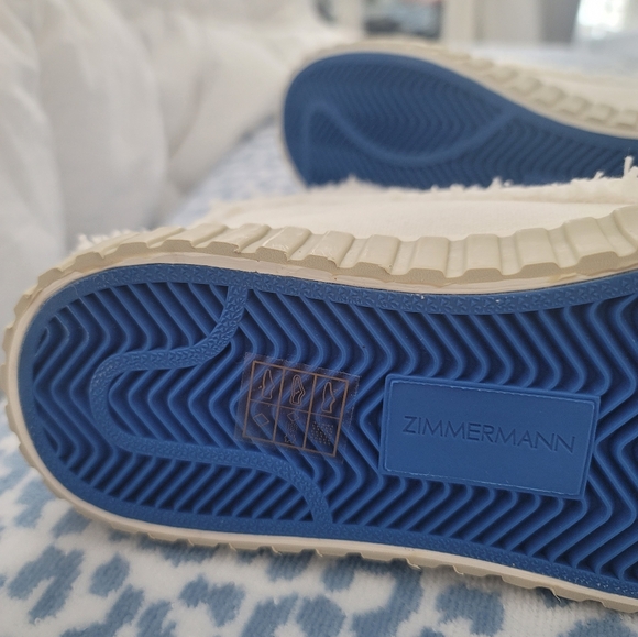 Zimmermann Cotton High-Top Sneakers NW_ Box - Picture 5 of 10